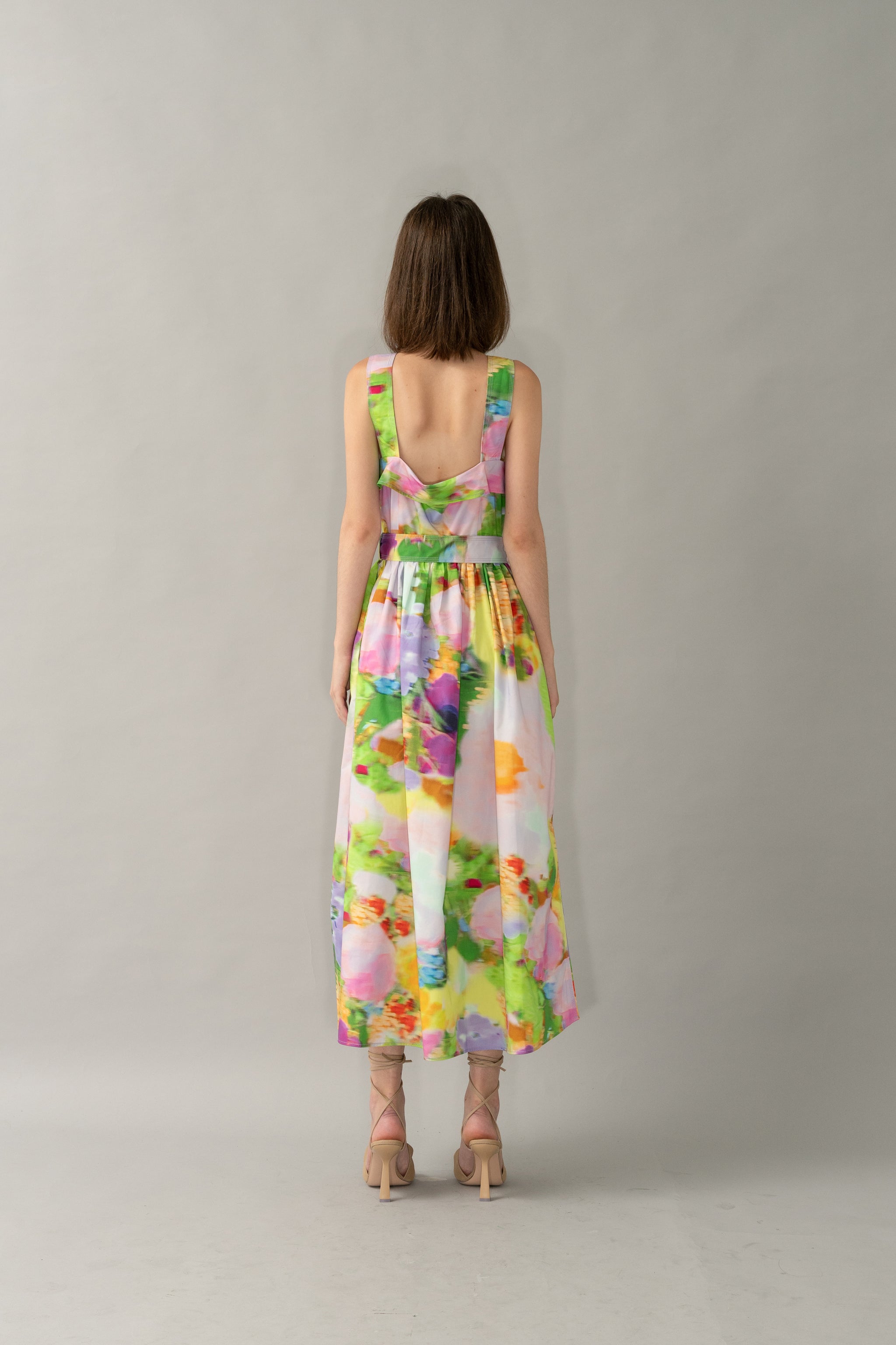 STINA DRESS - FADED FLORAL – Adepto